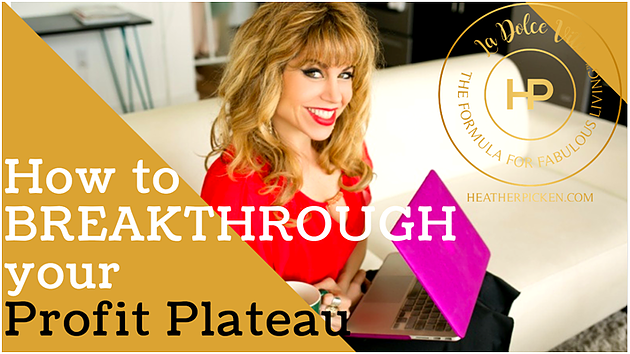 Heather Picken BREAKTHROUGH your Profit Plateau